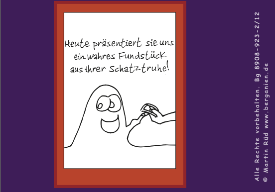 Worte an einen Berganien-Reisenden (Gedicht); Klicken Sie hier f&uuml;r n&auml;chsten Comic-Teil!