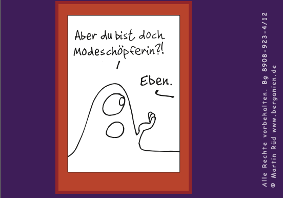 Worte an einen Berganien-Reisenden (Gedicht); Klicken Sie hier f&uuml;r n&auml;chsten Comic-Teil!
