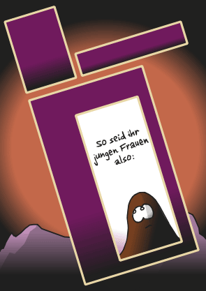 Postkarte "Frau von heute" ; hier klicken um zur Auswahl zur&uuml;ckzukehren