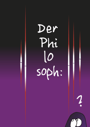 Postkarte "Philosoph"; Hier klicken um zur Auswahl zur&uuml;ckzukehren